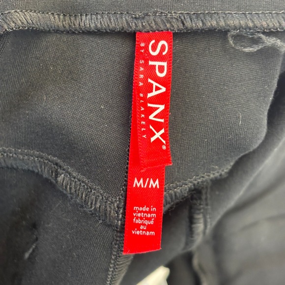 Spanx Womens Closet Staple Classic Slimming Knit Pants Size M Minimalist Comfy - Picture 3 of 9